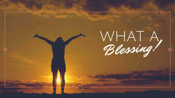 What A Blessing…..